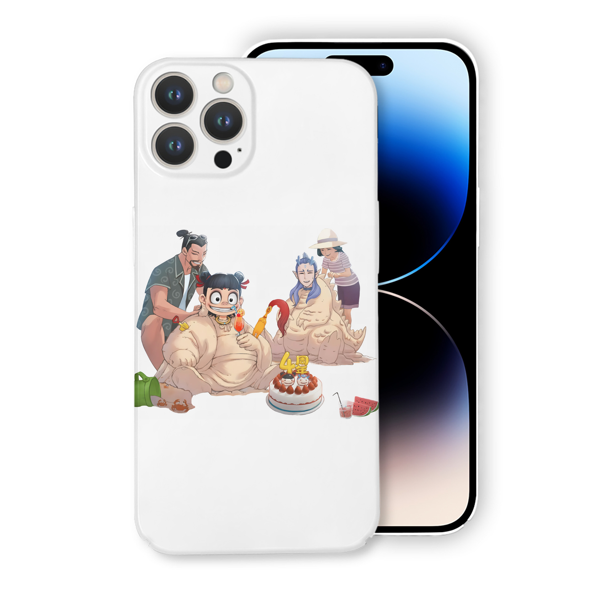 （画像用） Ne Zha 2 ナタ 魔童の大暴れ 【iPhone 14シリーズ対応】ハードケース